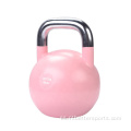 Competencia de fitness de gimnasio personalizado Color de fundición de hierro Kettlebell